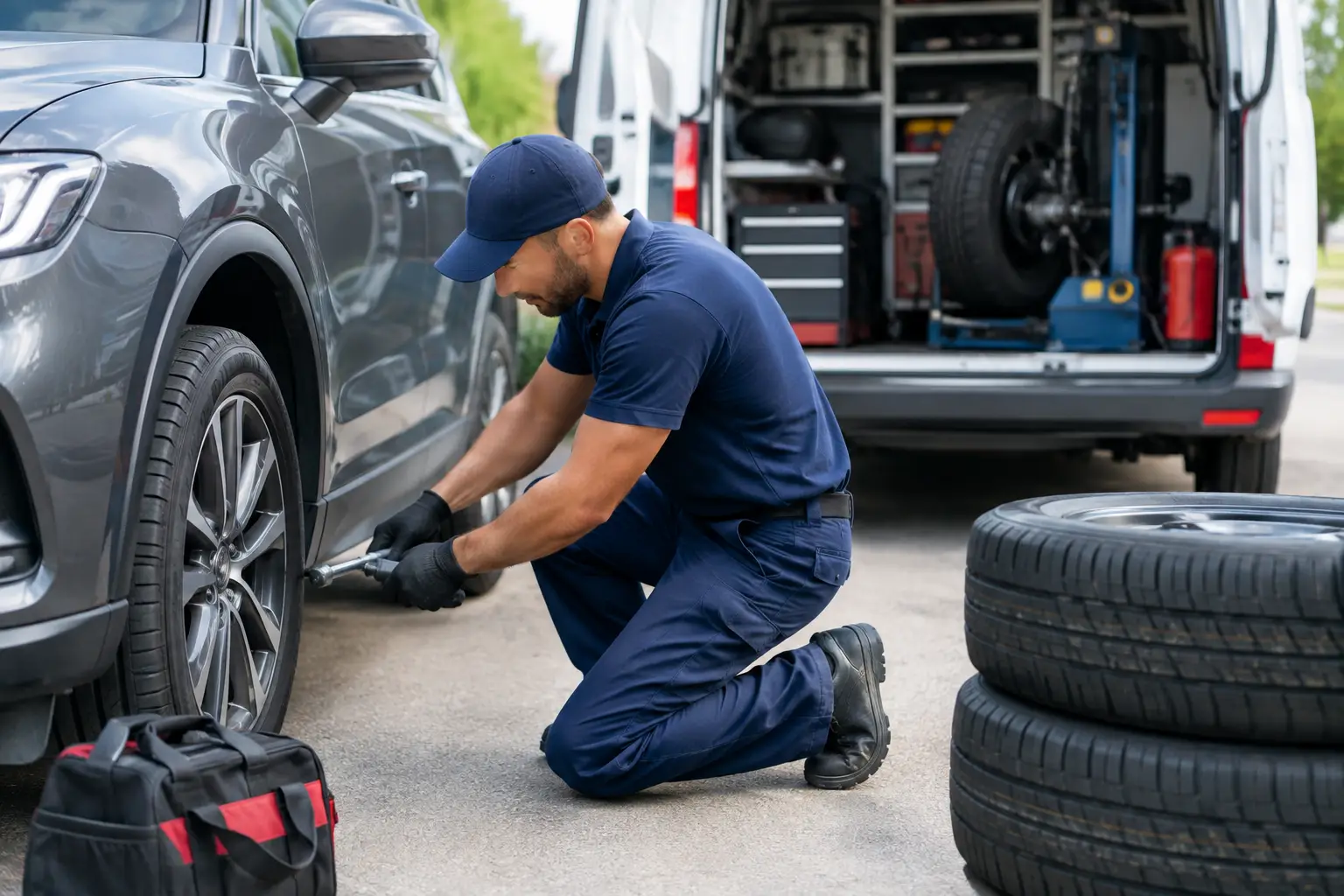 Mobile Tires Bring Professional Service to You